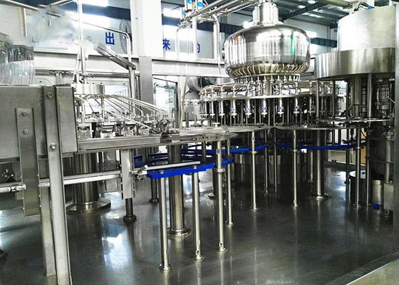 4000*2800*2400mm 7.2KW Juice Hot Fill Bottling Equipment