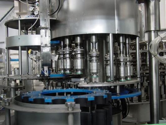 40 équipement de mise en bouteilles remplissant de jus à échelle réduite de la tête 16000 BPH