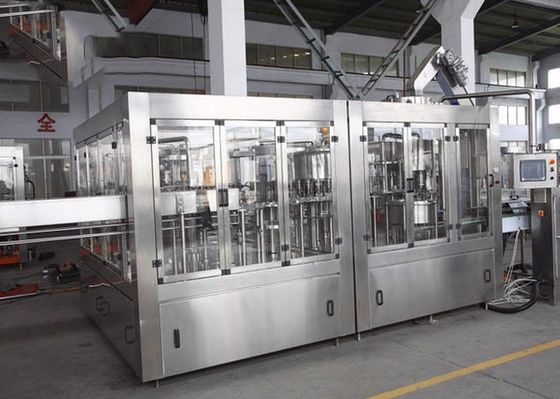 Machine de remplissage de bouteilles aseptique de rinçage de Monoblock de la tête 18