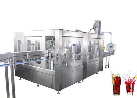 500ml bouteille 3.5KW 3 dans 1 machine d'embouteillage rotatoire de boisson non alcoolisée